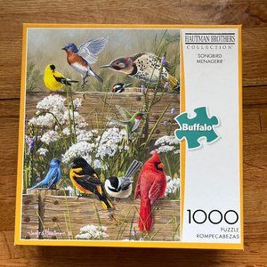 Buffalo Hautman Brothers Songbird Menagerie 1000 piece puzzle